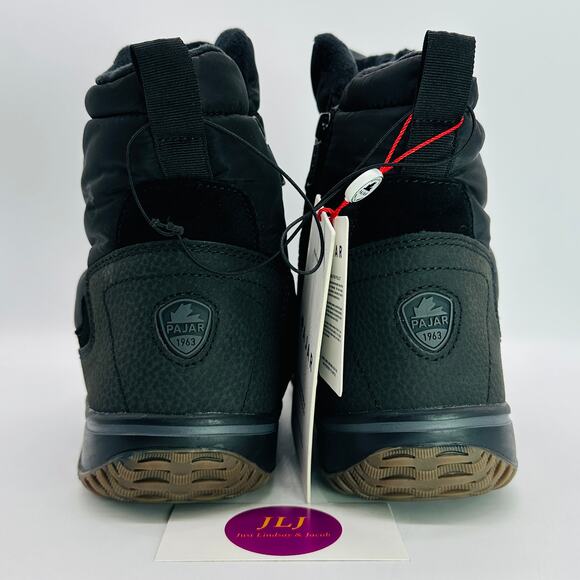 Pajar Men's Exo Lite Black Insulated Puffer Winter Snow Boots Size 44 EU/ 11 US - Picture 6 of 10